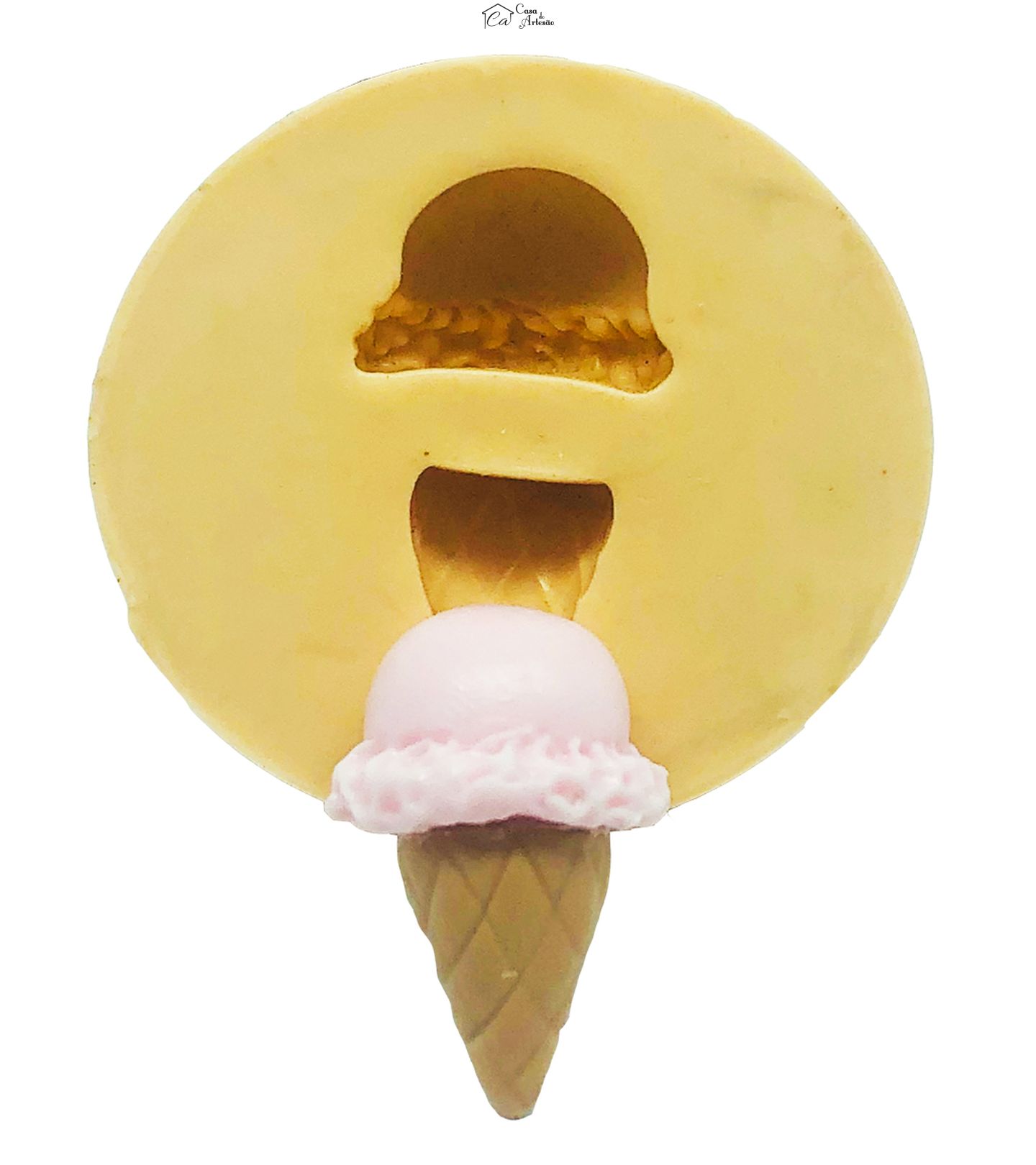 Molde de silicone - Sorvete - Pequeno - P876