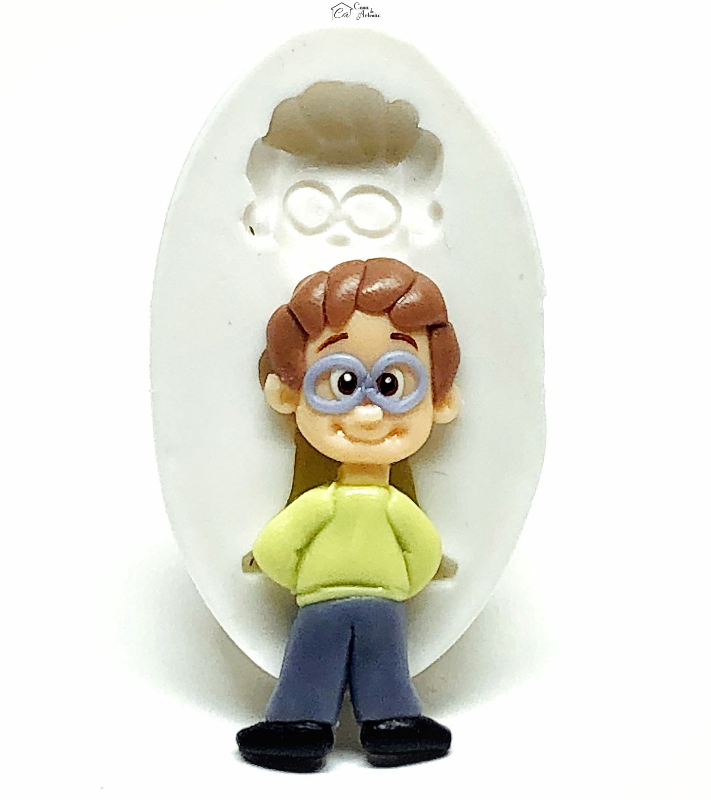 Molde de silicone - Cleo e Cuquim - Tete - Medio - P972