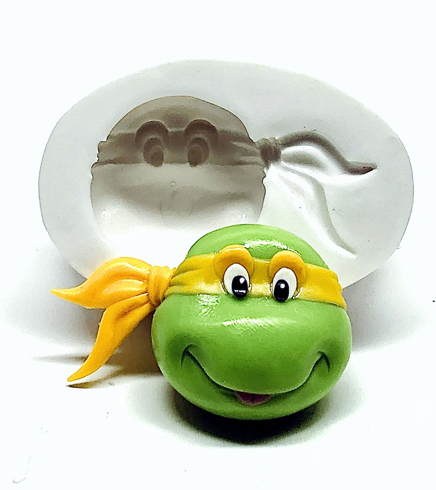 Tartarugas Ninjas - Rosto Michelangelo - Medio - P964