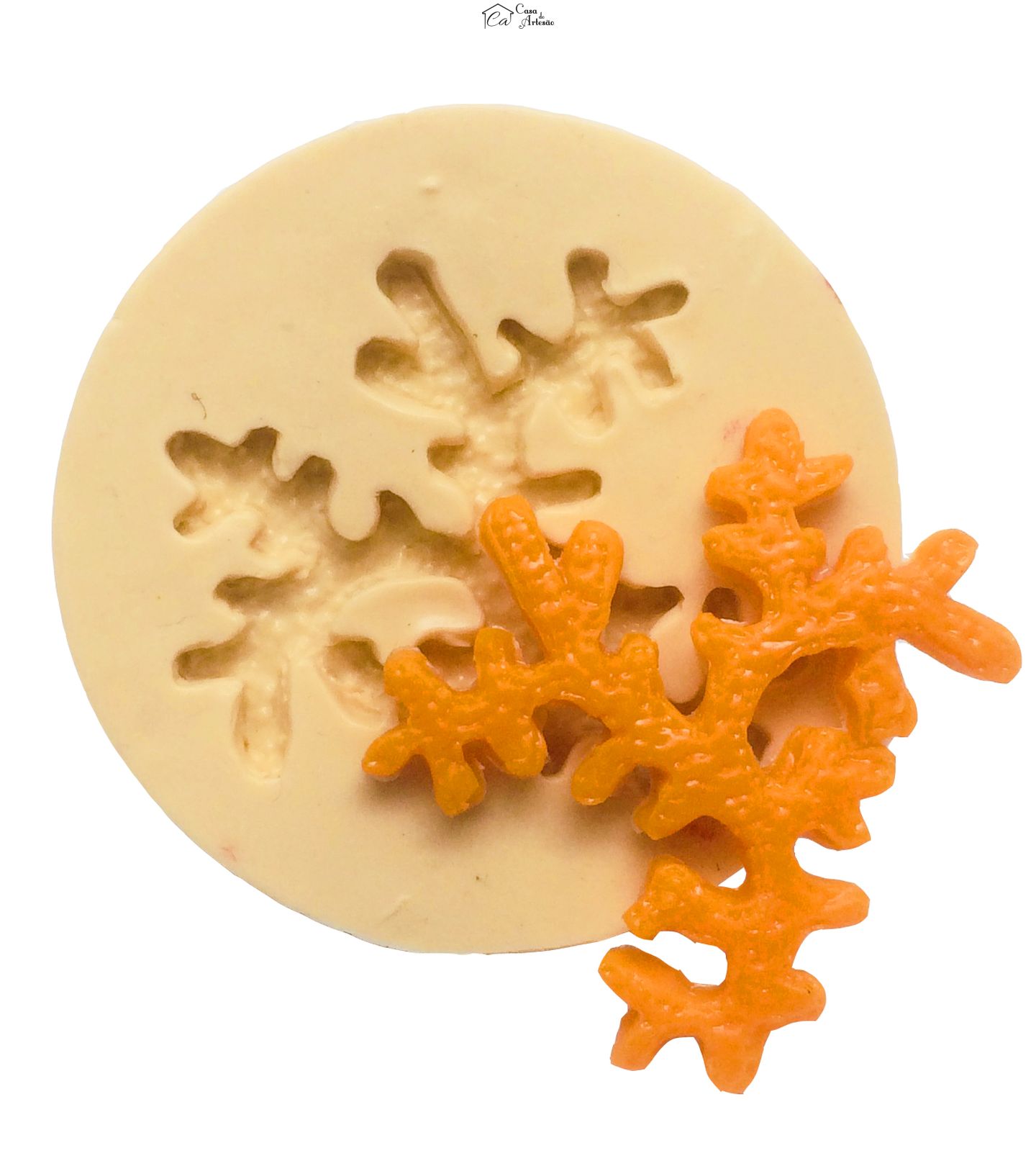 Molde de silicone - Algas - Media - P358