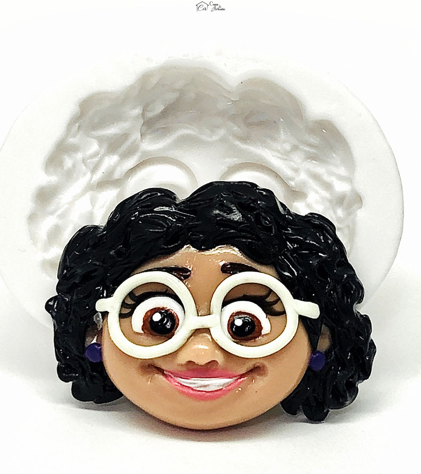 Molde de silicone - Encanto - Rosto Maribel - Medio - P1126