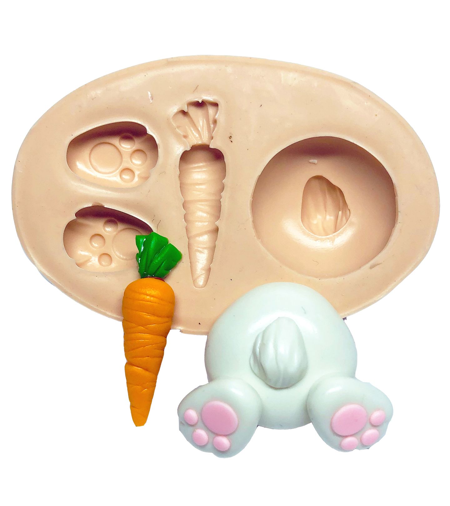 Molde de silicone - Coelho Escondido - Medio - P744