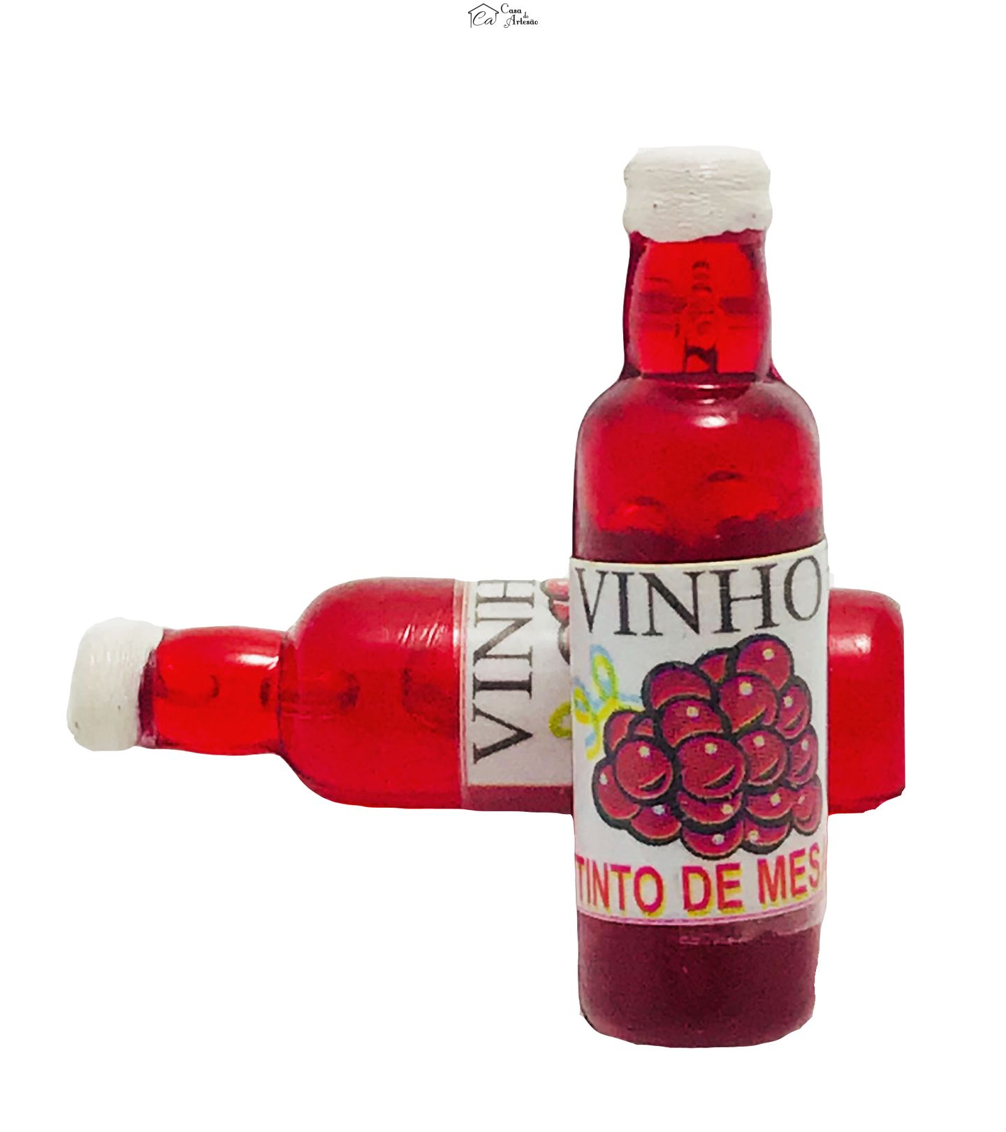 Miniaturas - Garrafa - Vinho Tinto - Emb c/ 05