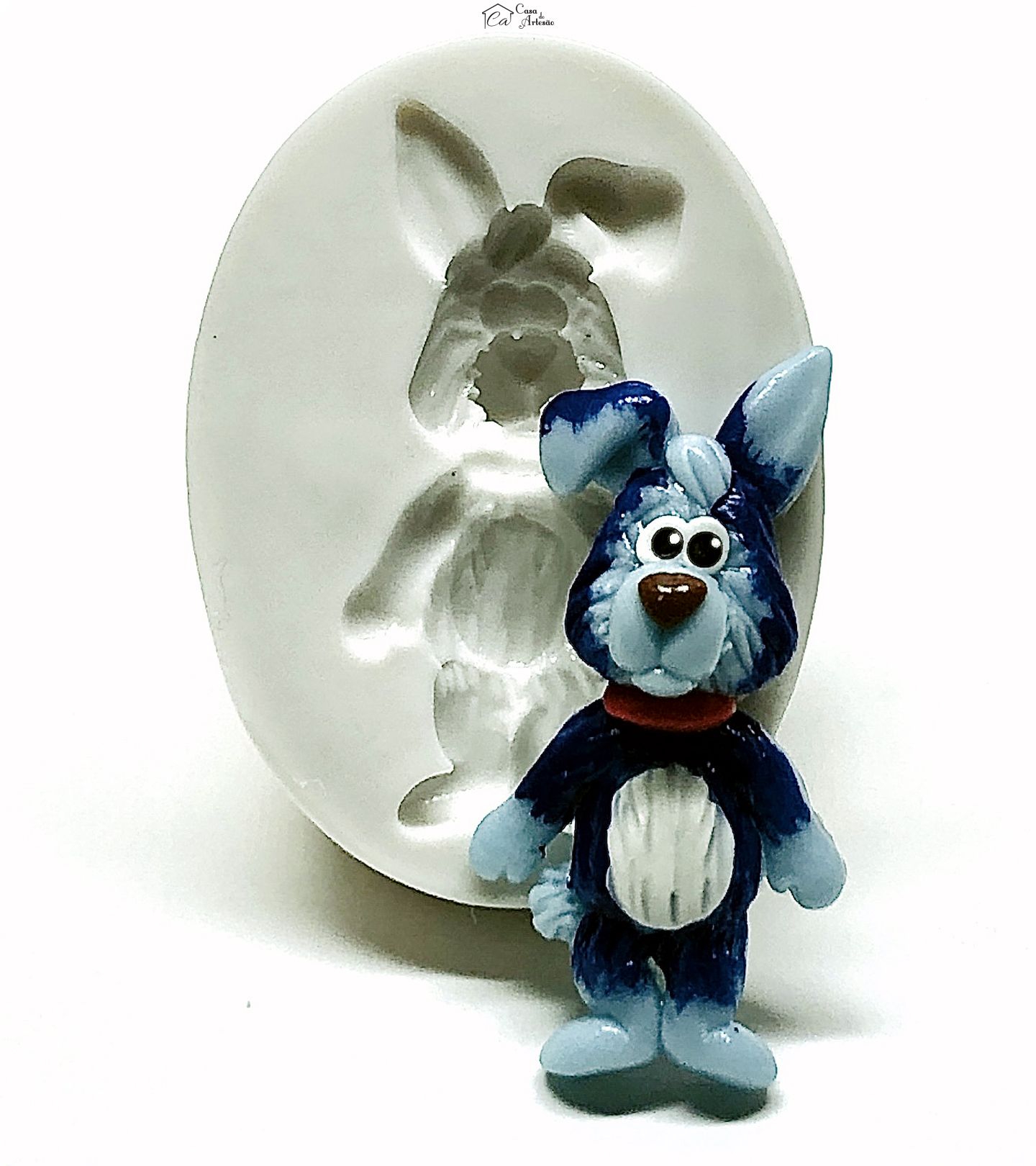 Molde de silicone - Vai Cachorro, Vai - Scoochi - Medio - P998