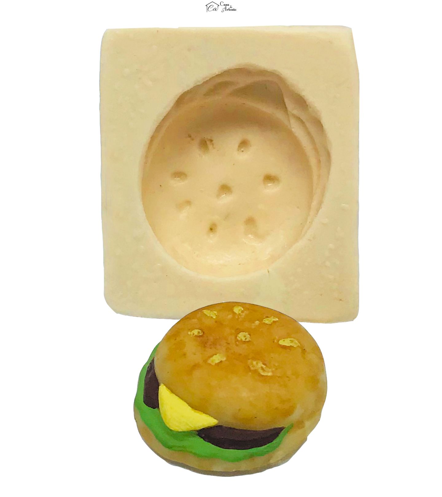 Molde de silicone - Hamburger - P12