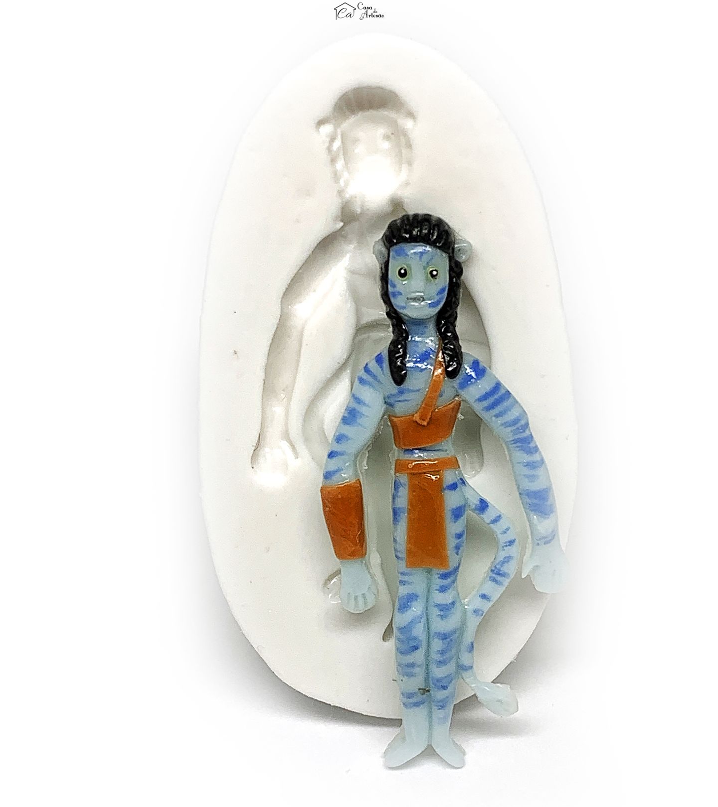 Molde de silicone - Avatar - Jake - Pequena - P1182