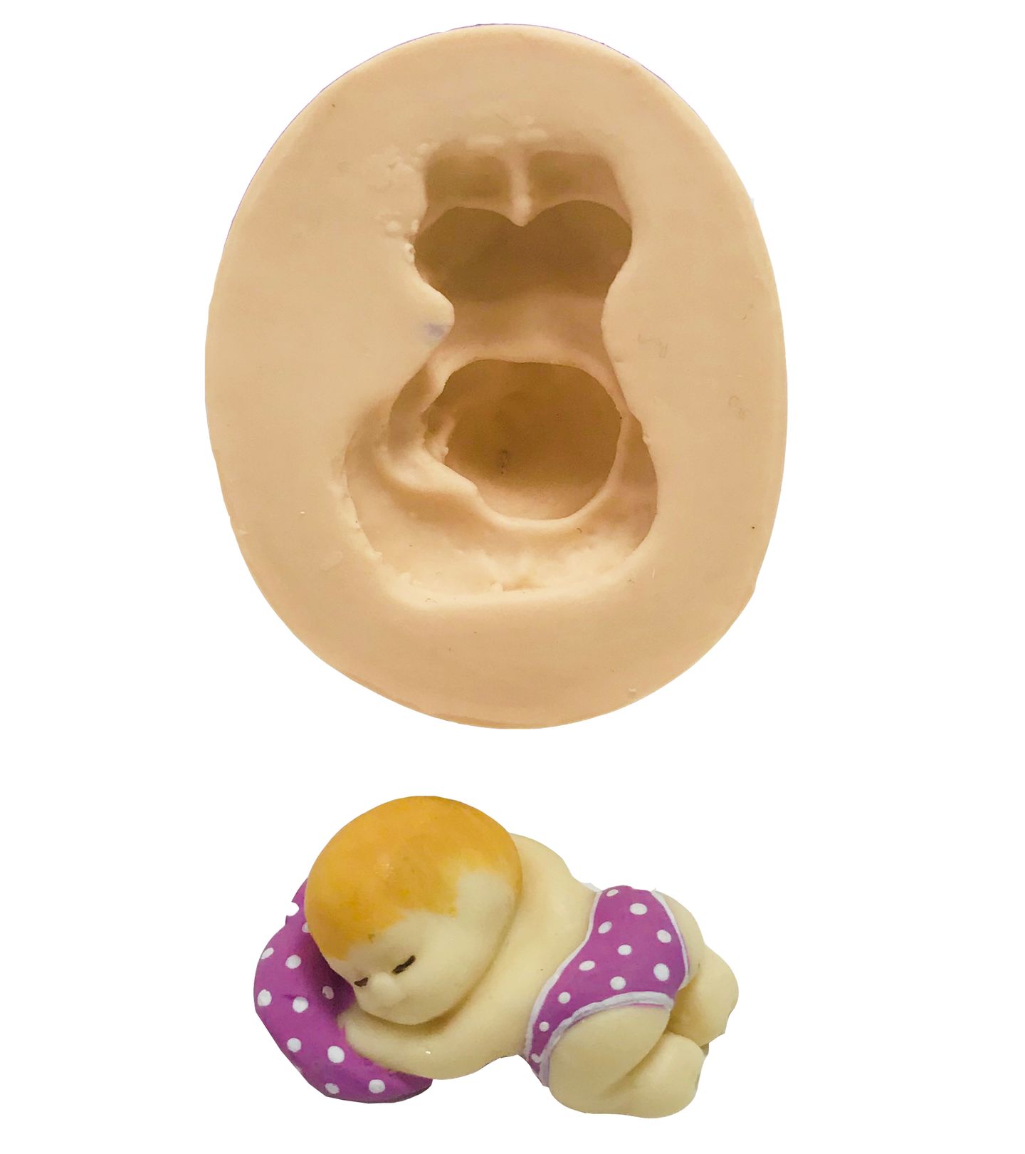 Bebe de Bruços no Travesseiro