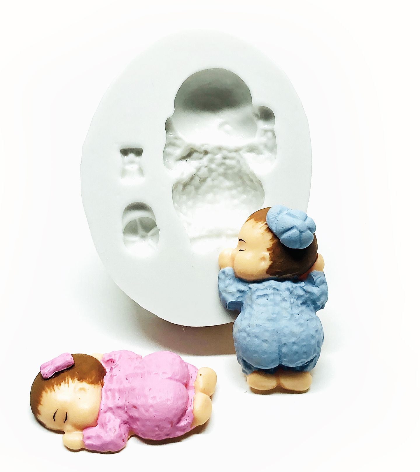 Molde de silicone - Bebe Dormindo - P1034