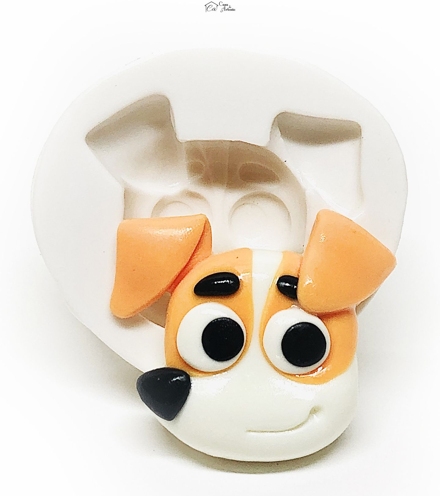 Molde de silicone - Caninopolis - Rosto Otto - Grande - P1108