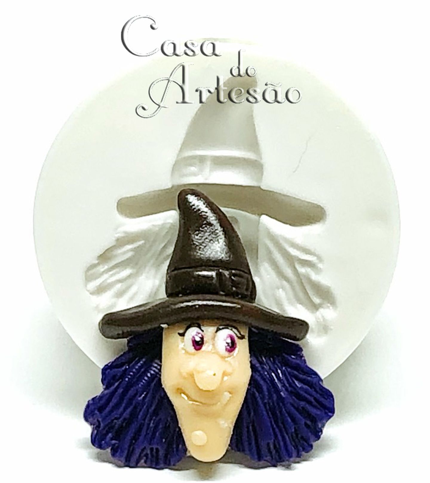 Halloween - Rosto Bruxa - Pequeno - P929