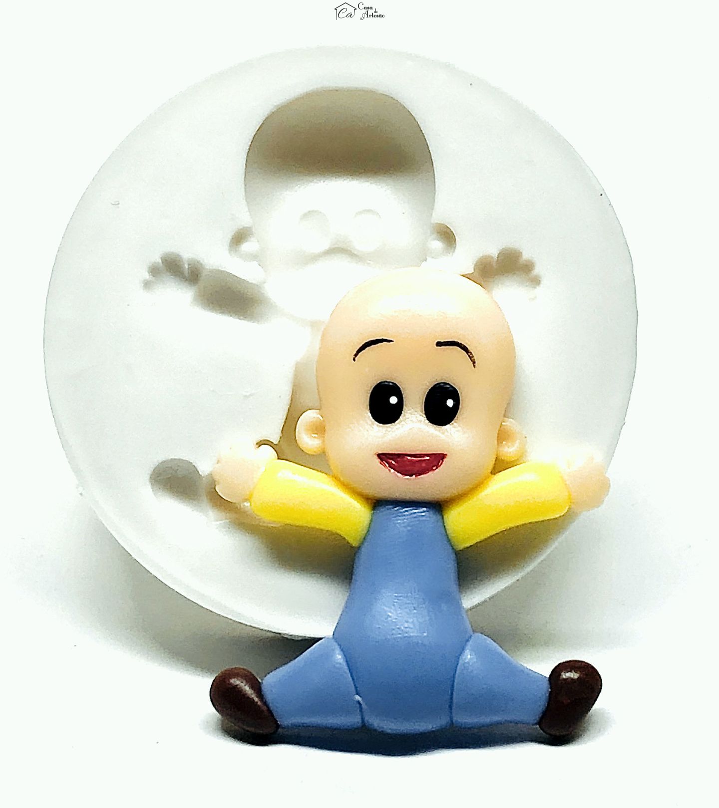 Molde de silicone - Cleo e Cuquim - Cuquim - Grande - P960