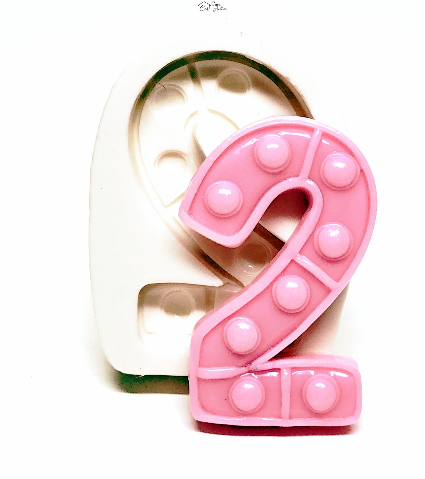 Molde de silicone - Fidget - Numero 2 - P1093