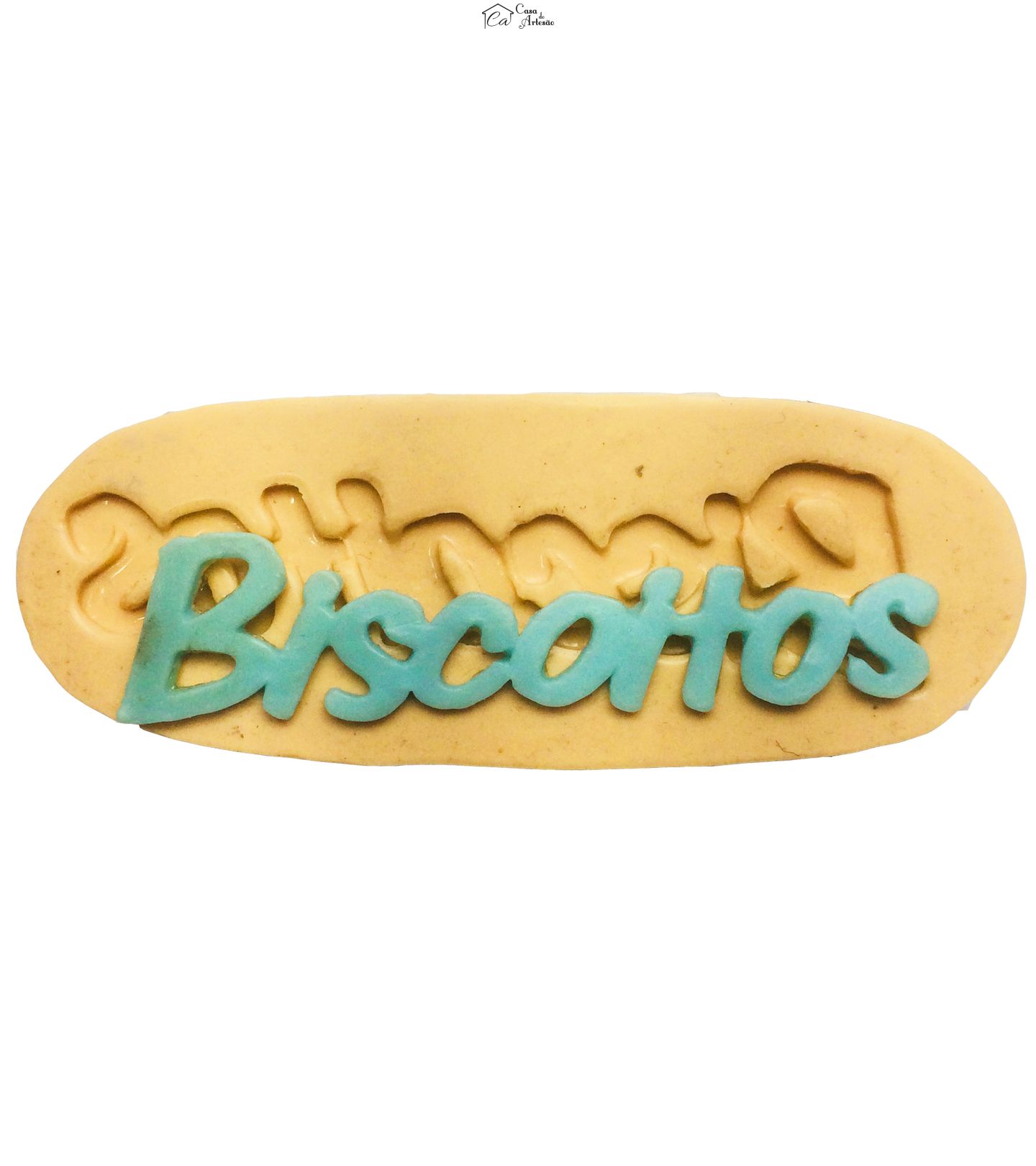 Molde de silicone - Placa Biscoitos