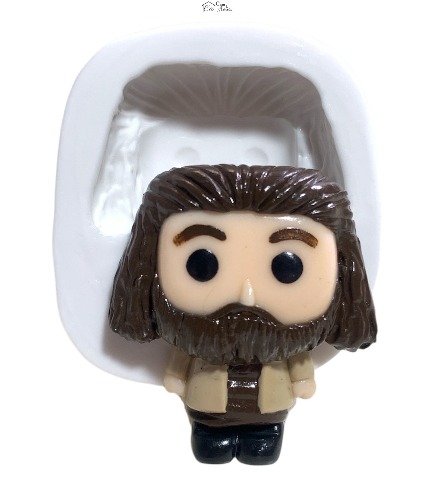 Molde de silicone - Harry Potter - Funko Pop Mini - Hagrid - P1254