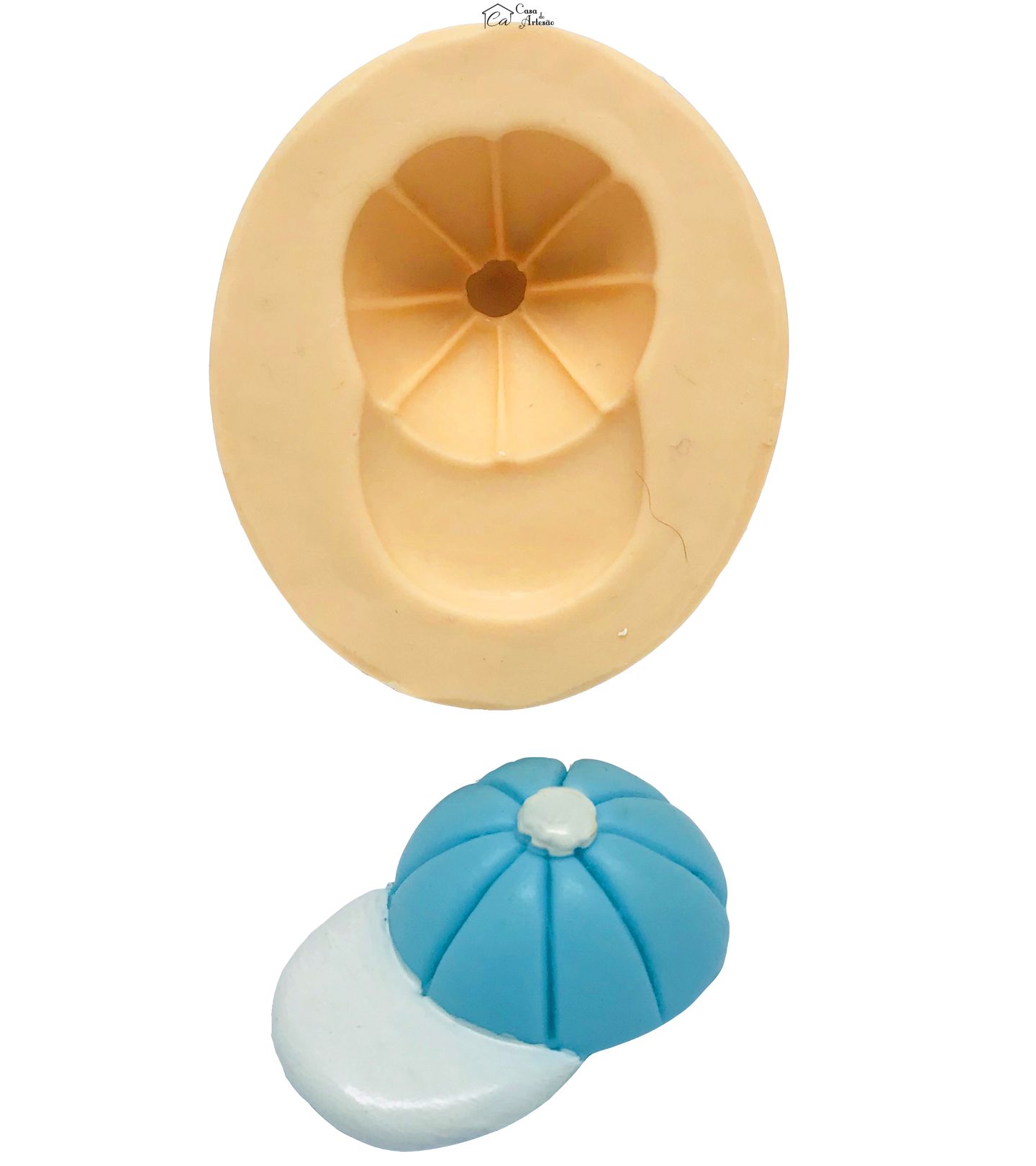 Molde de silicone - Bone