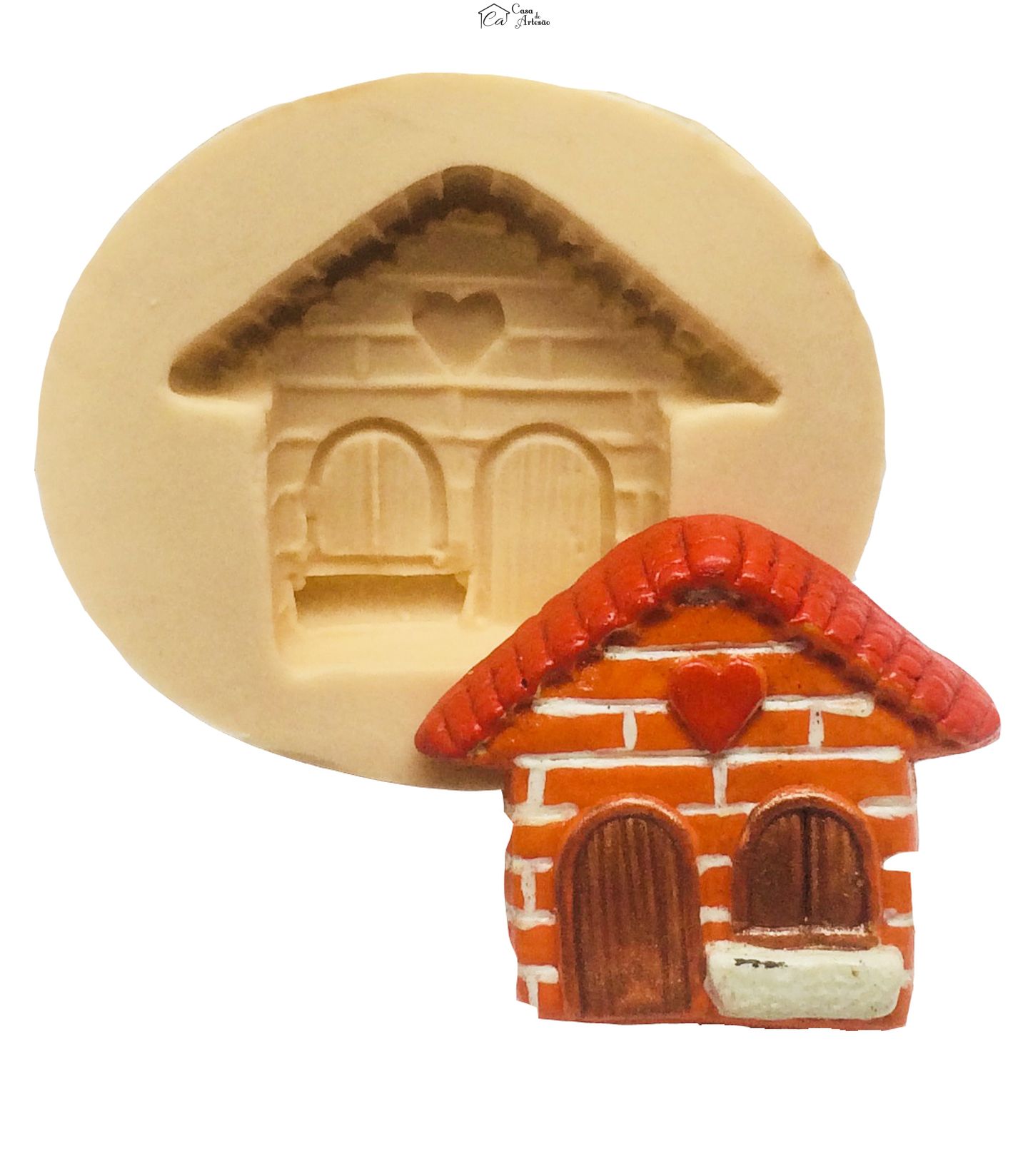 Molde de silicone - Casinha