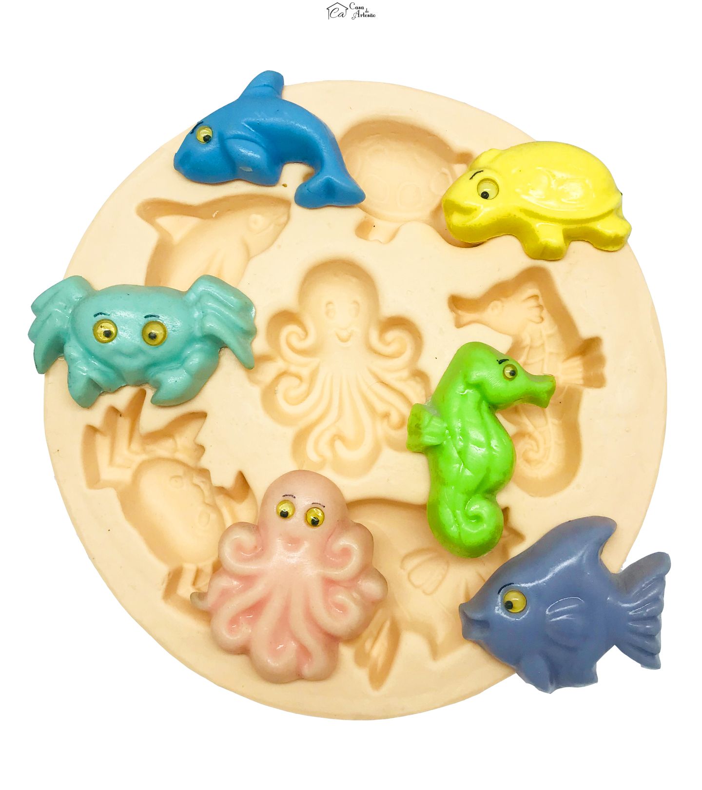 Molde de silicone - Baby Mar