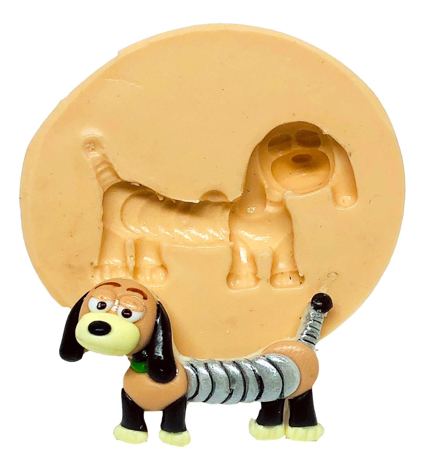 Molde de silicone - Toy Story - Slinky - Pequeno - P657