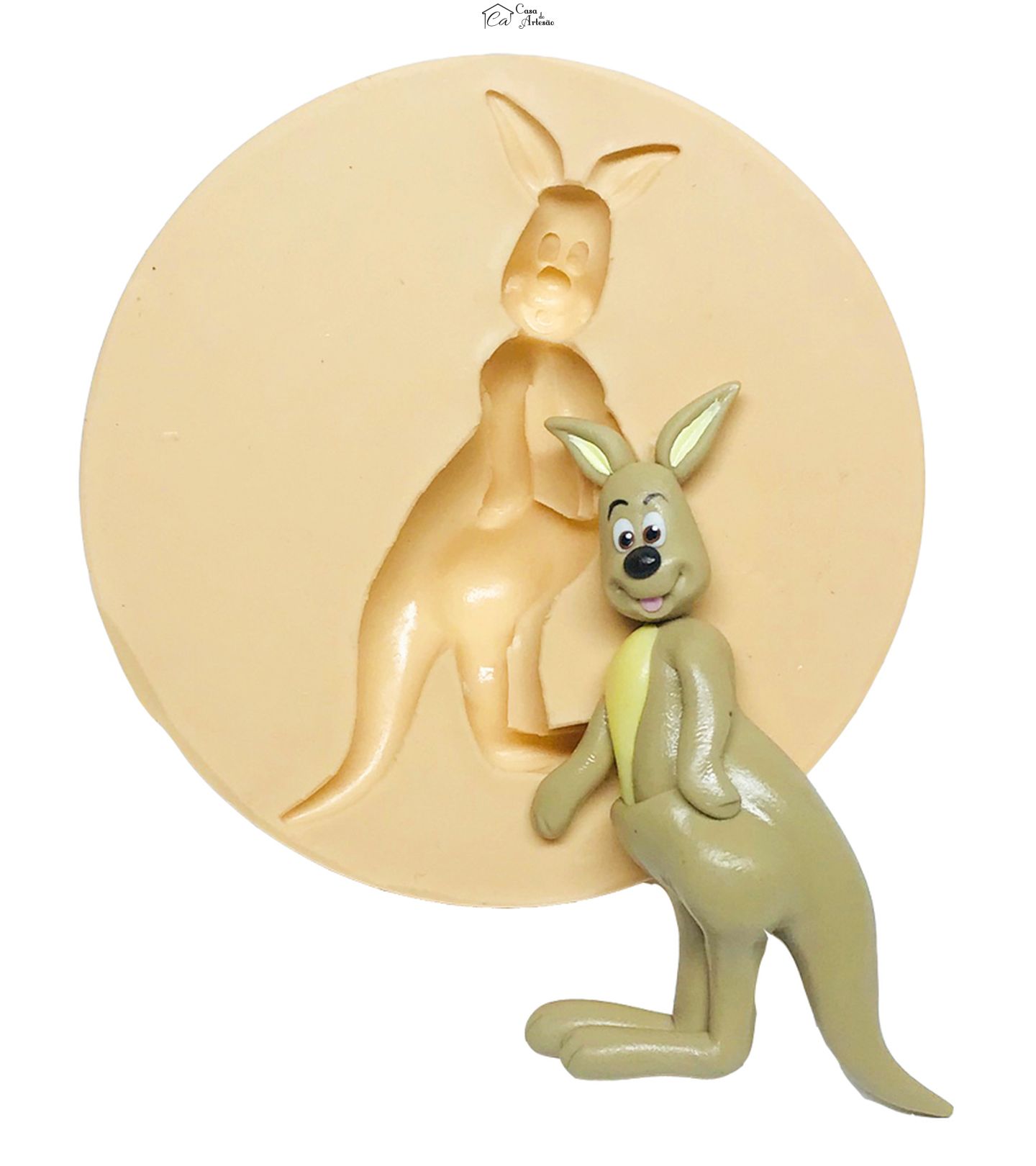 Molde de silicone - Canguru - Grande - P544