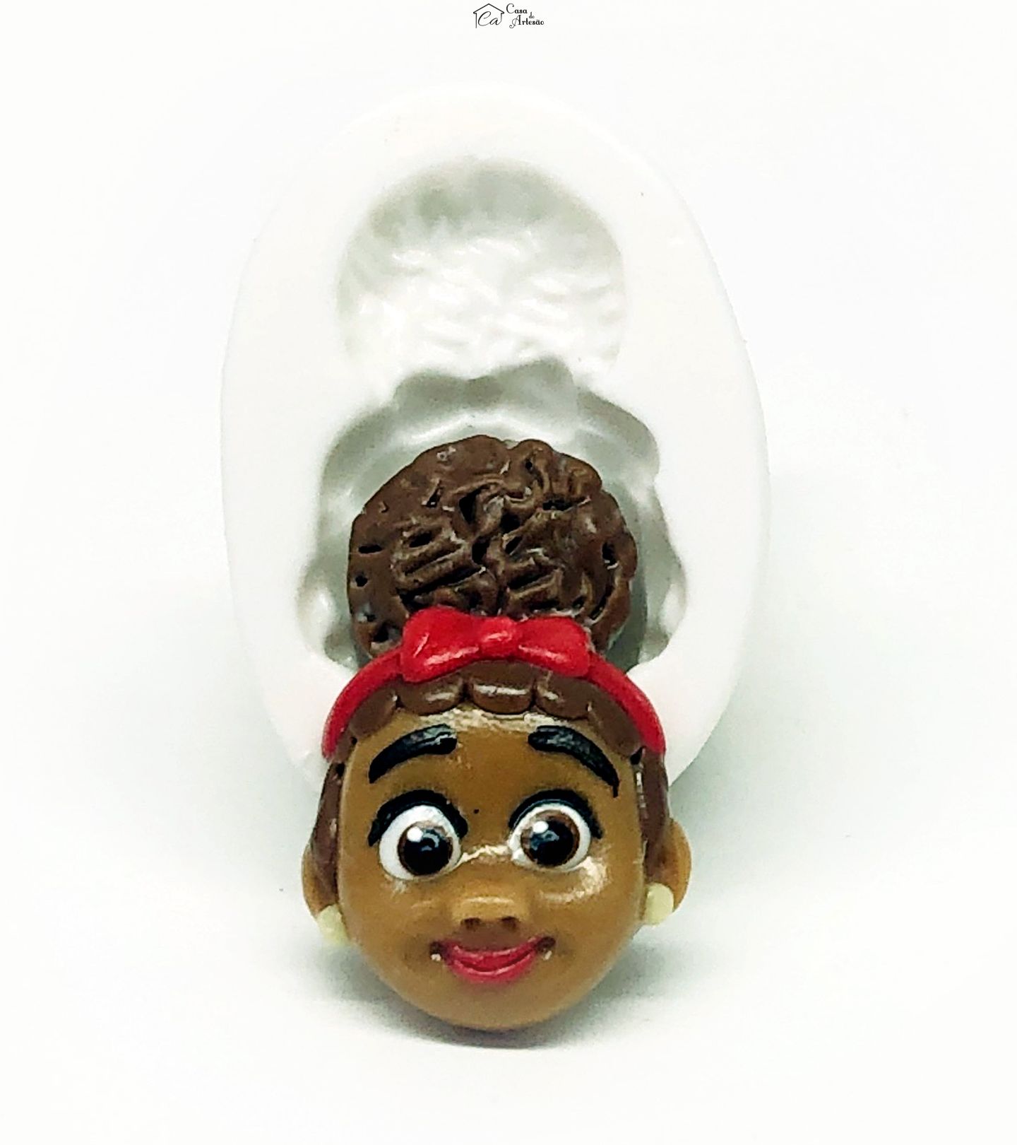 Molde de silicone - Encanto - Rosto Dolores - Pequeno - P1128