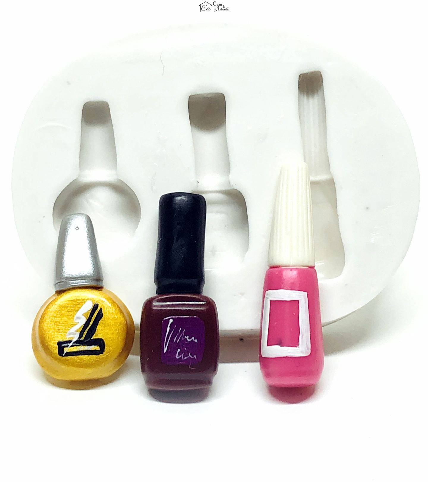 Molde de silicone - Manicure - Esmaltes - P229