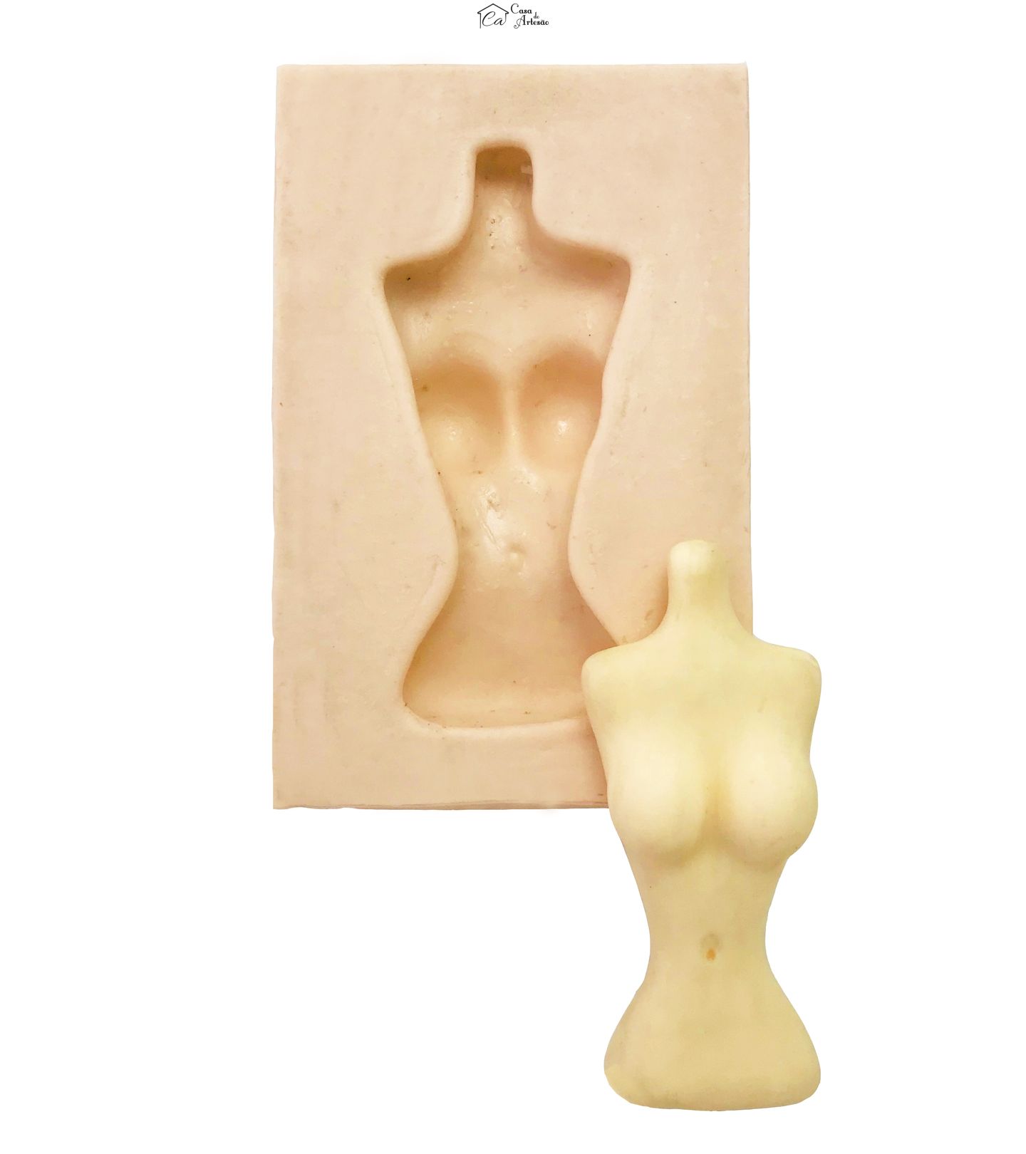 Molde de silicone - Corpo Magrela com Busto - P89