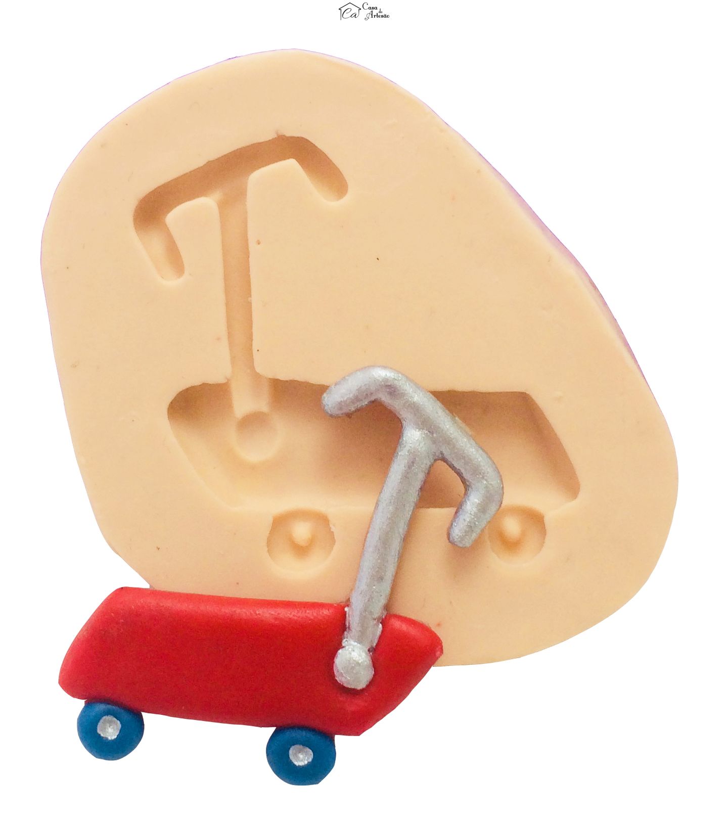 Molde de silicone - Patinete - P53