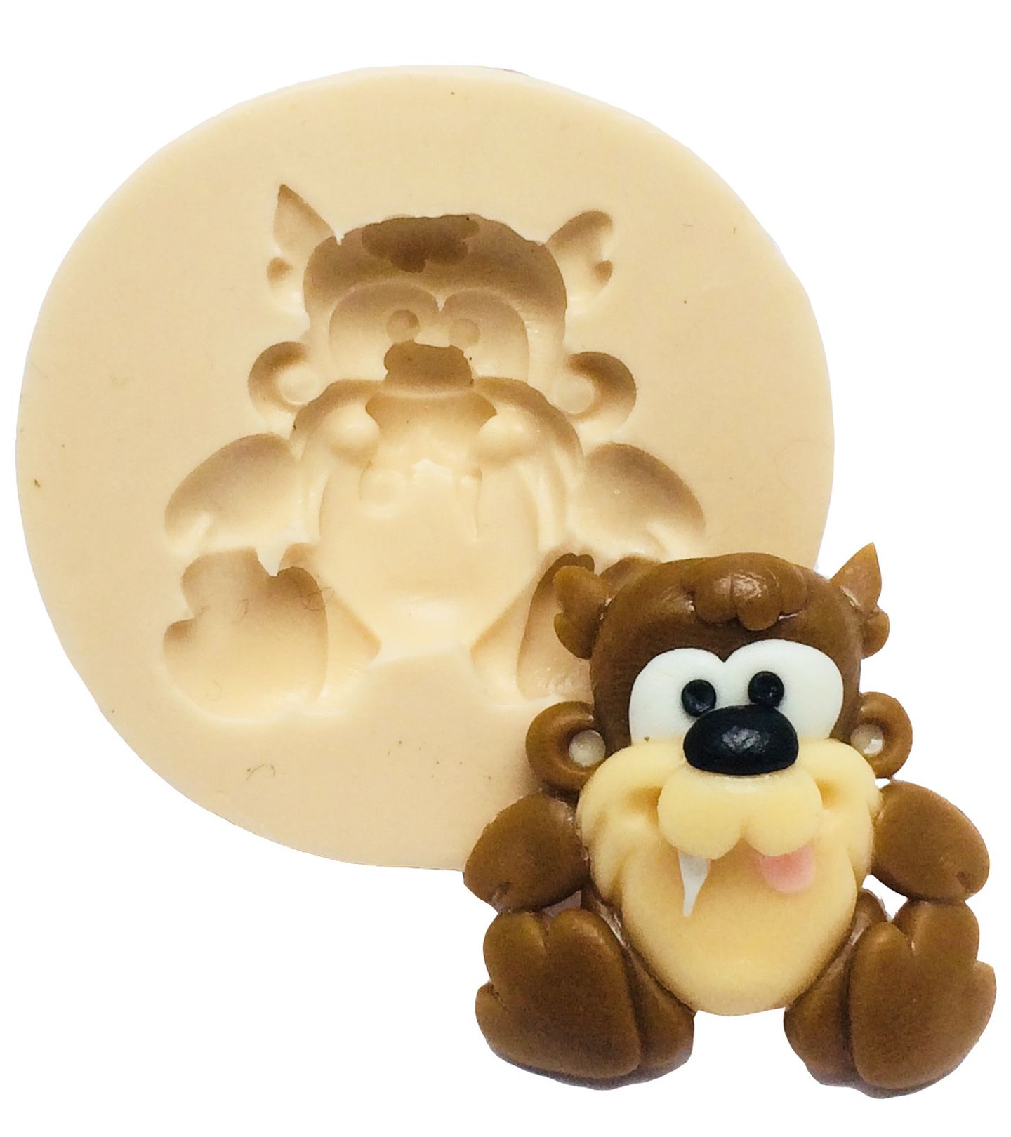 Molde de silicone - Looney Tunes - Taz Baby - Medio - P168