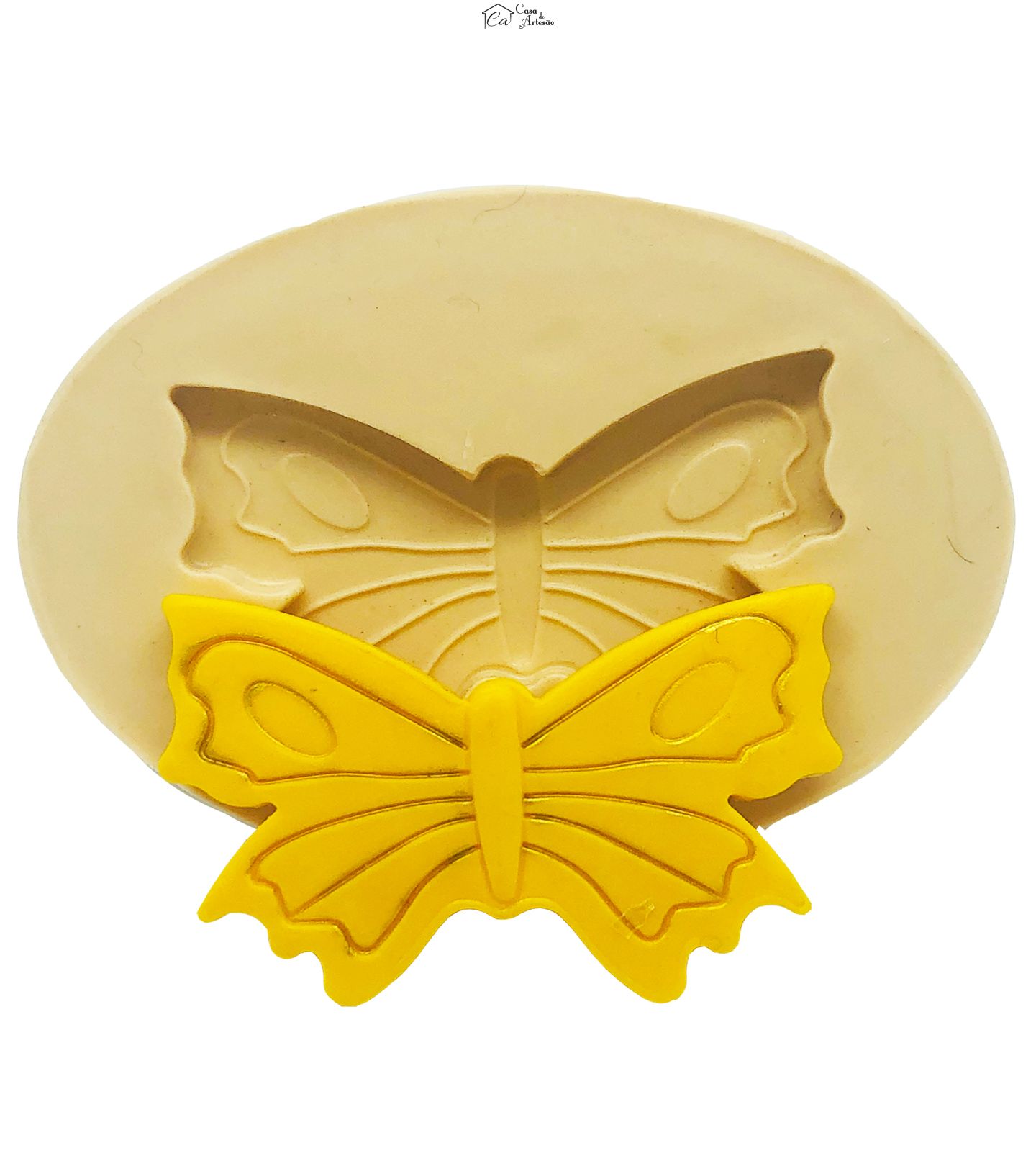 Molde de silicone - Borboleta - Grande - P873