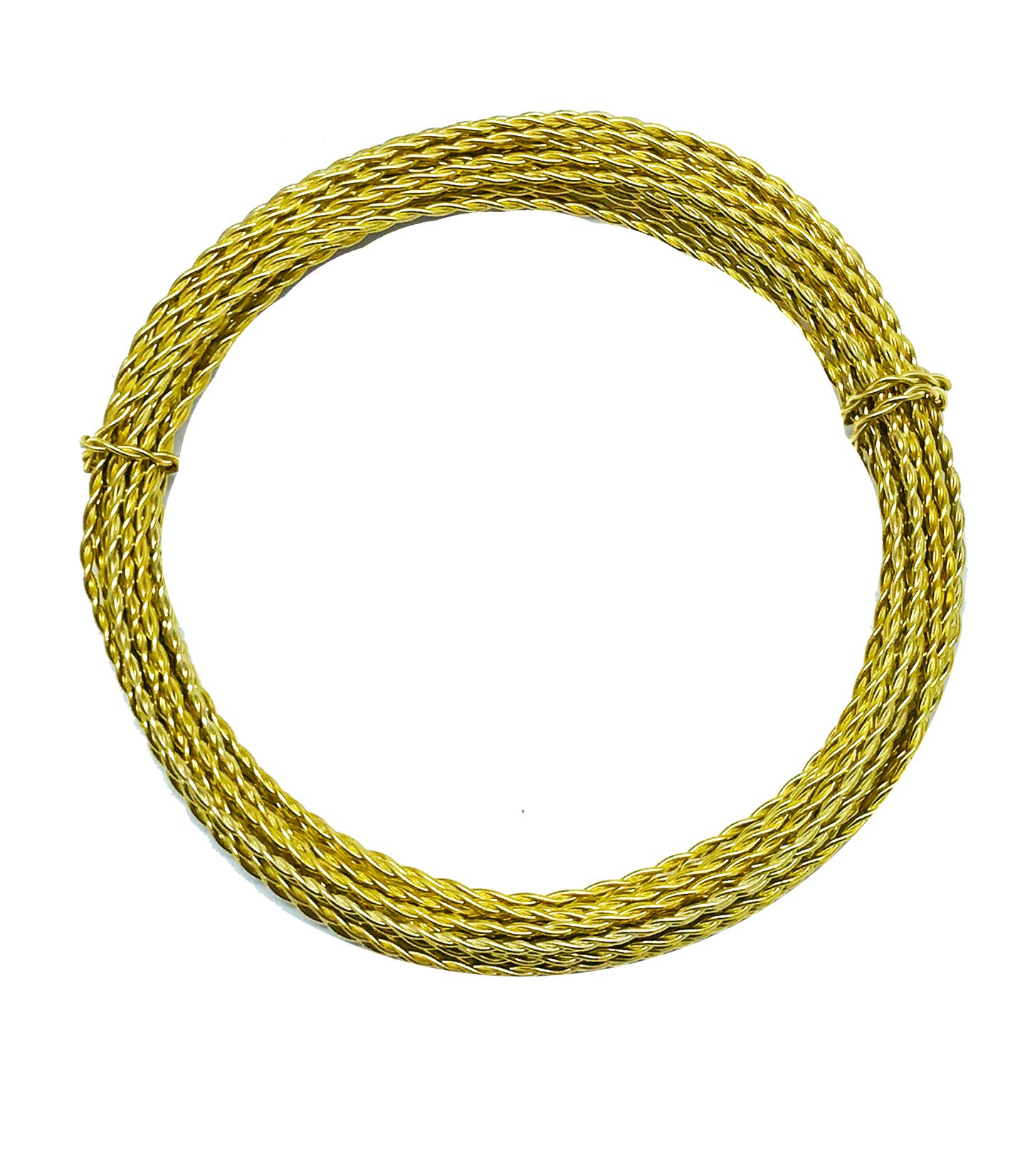 Arame p/ Meia de Seda Trabalhado (Rl c/ 4 Mt)